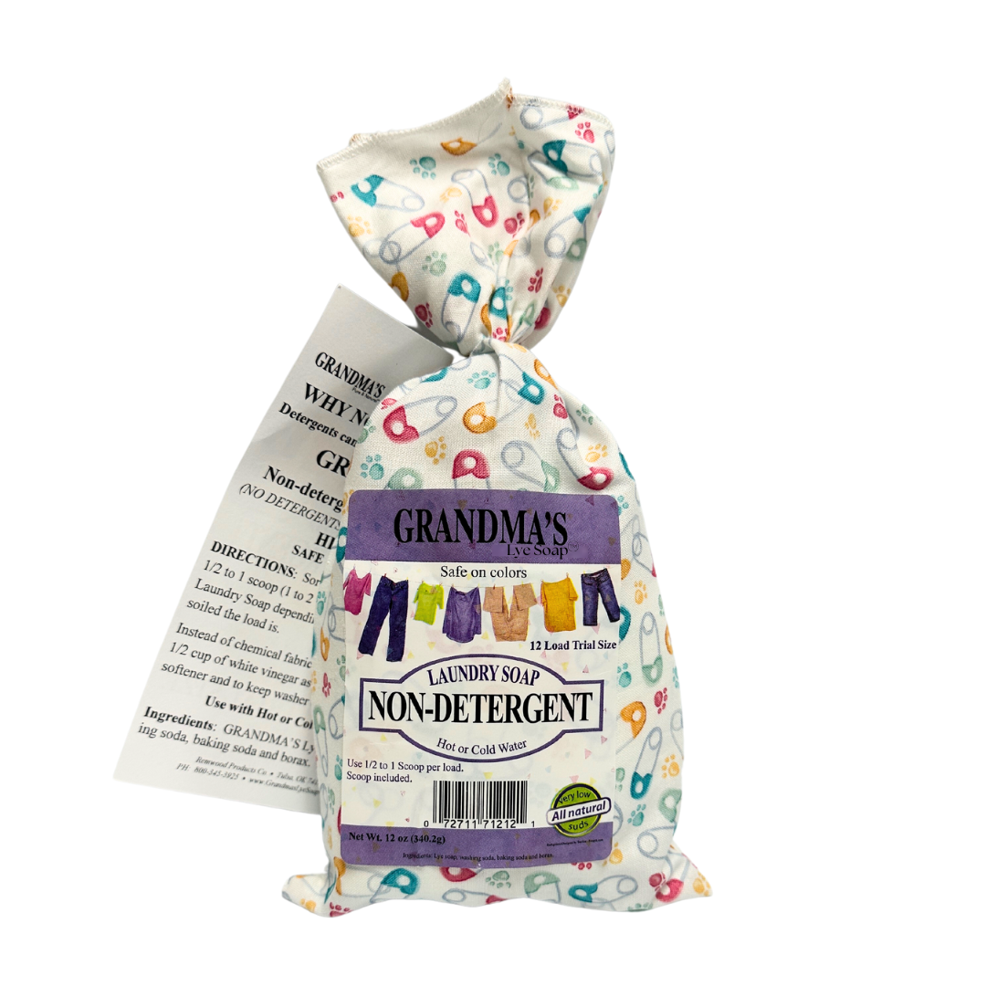 12 Load GRANDMA'S LAUNDRY SOAP