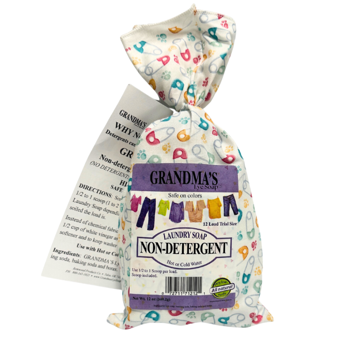 12 Load GRANDMA'S LAUNDRY SOAP