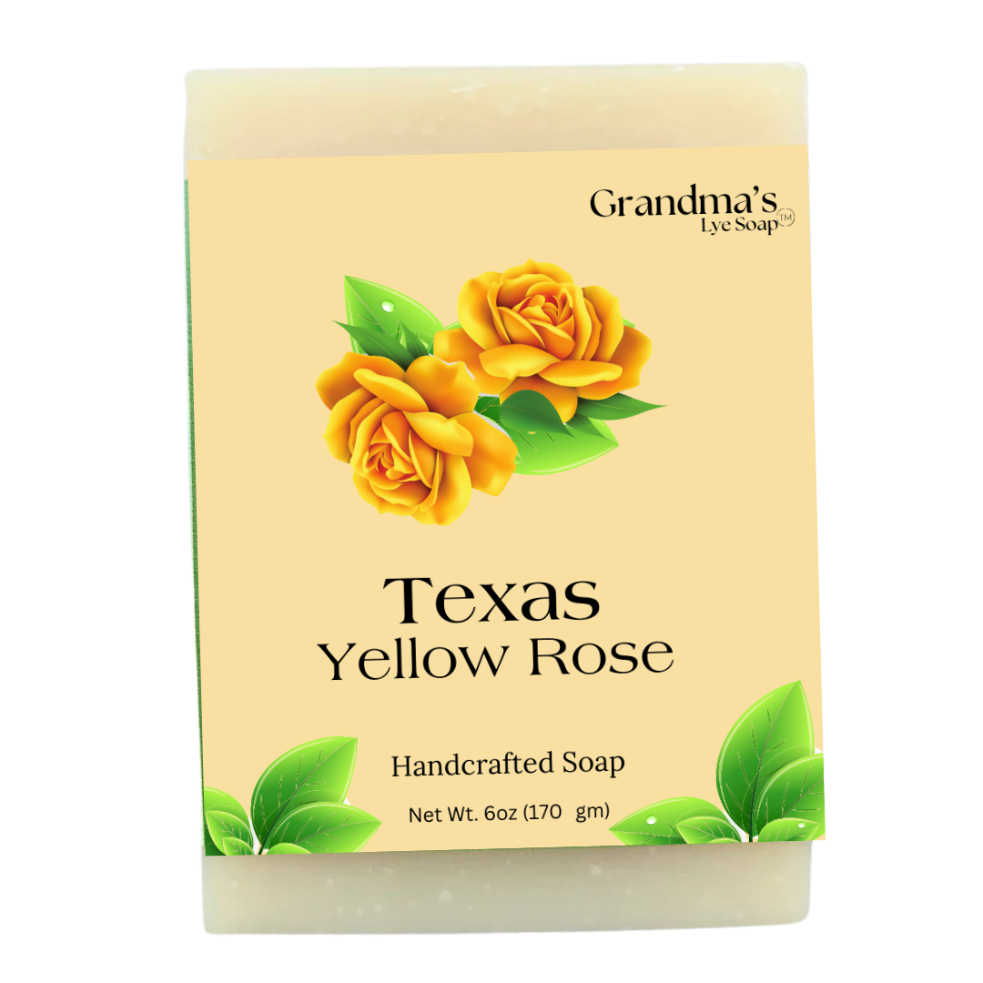 NEW ARRIVAL:  GRANDMA'S Texas Yellow Rose Herbal Soap