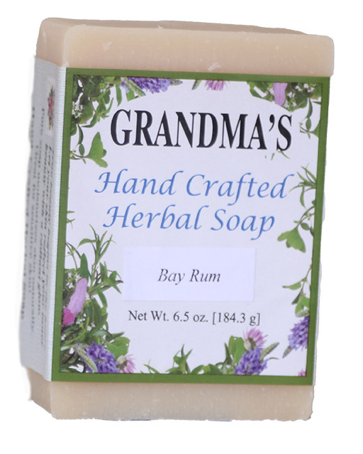 BACK IN STOCK - GRANDMA'S Bay Rum Herbal Soap