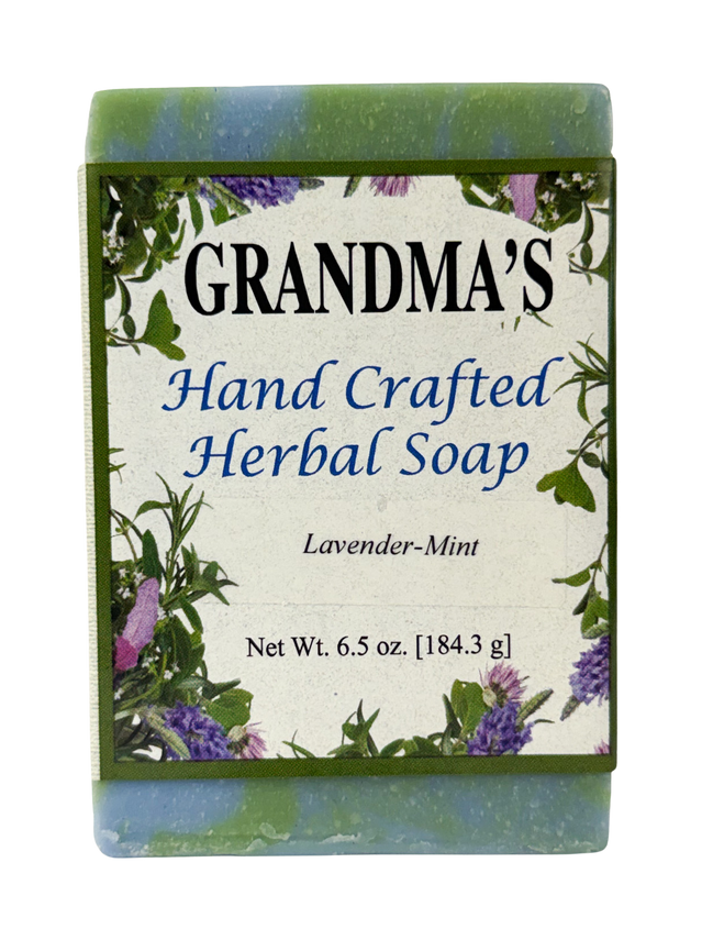 GRANDMA'S Lavender-Mint Herbal Soap