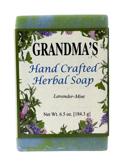 GRANDMA'S Lavender-Mint Herbal Soap