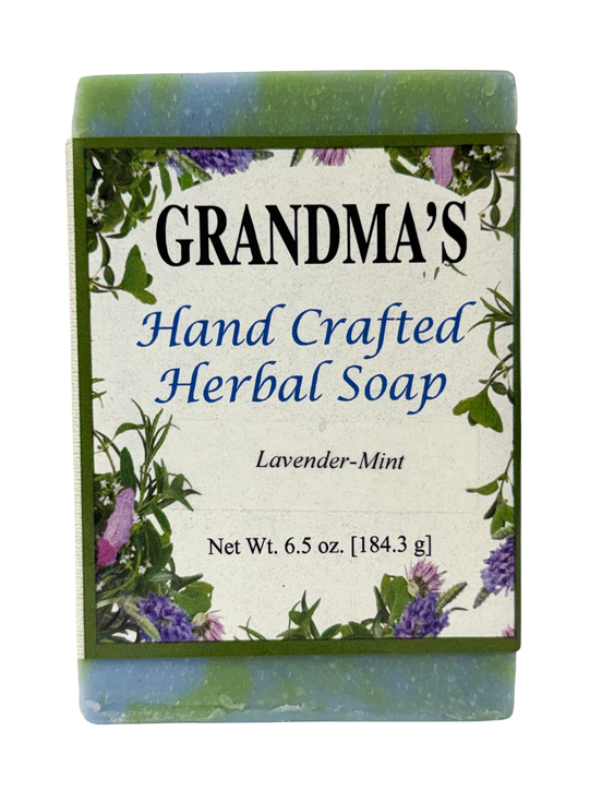 GRANDMA'S Lavender-Mint Herbal Soap